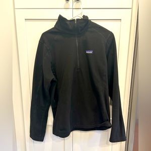 Patagonia Women’s Micro D 1/4 zip fleece-LARGE